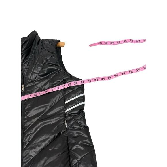 Oakley Black Puffer Vest Layer Fall Coat Womens Large - Picture 6 of 7
